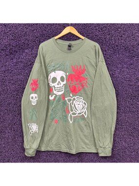 Mana Vivir Sin Aire Tour L/S T-Shirt Size 2XL